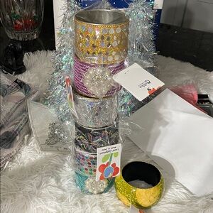 Elegant Multicolor LED Bracelet Set